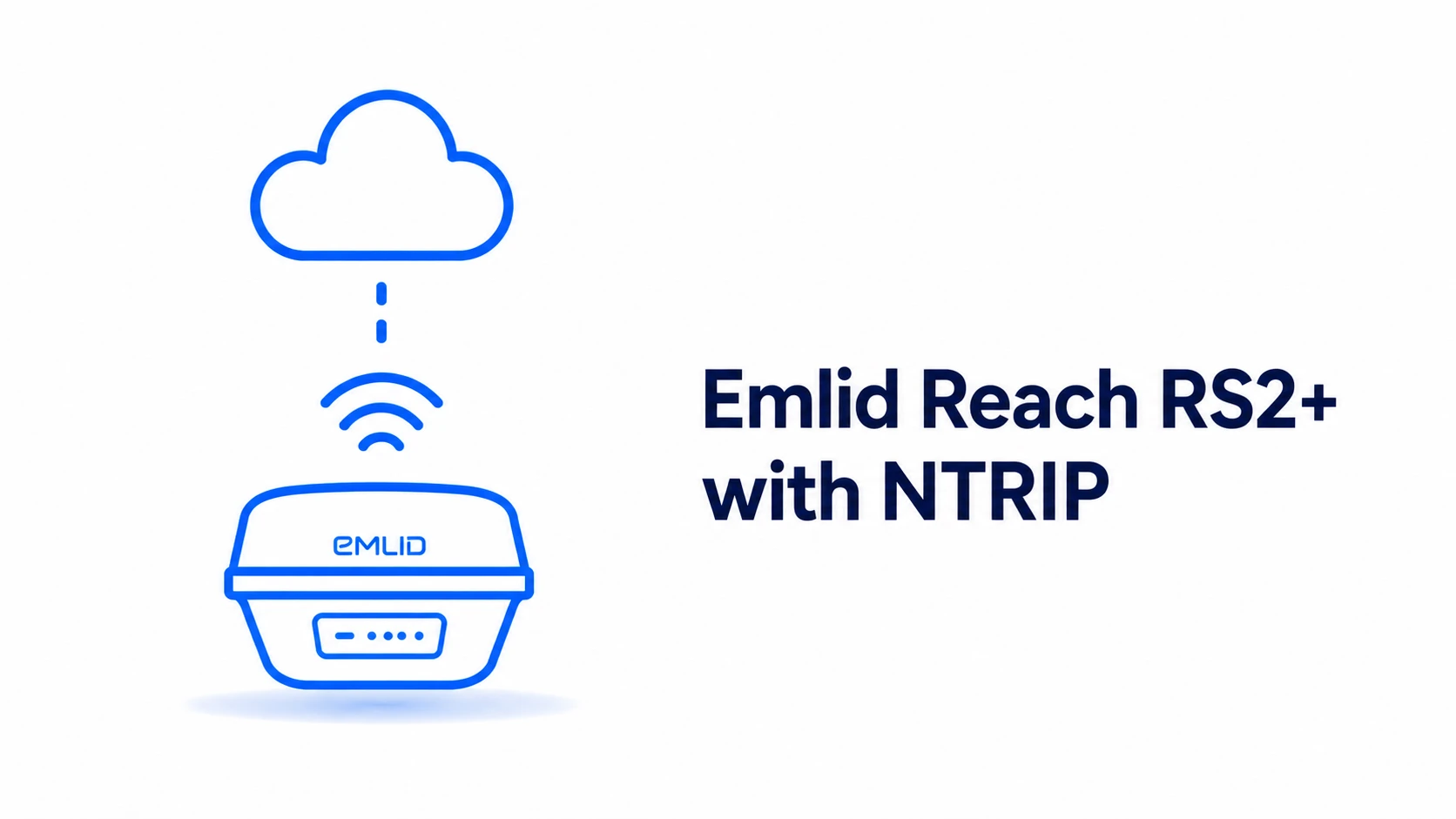 How to set up Emlid Reach RS2+ with NTRIP corrections
